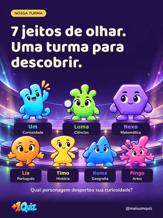 7 jeitos de olhar. Uma turma para descobrir