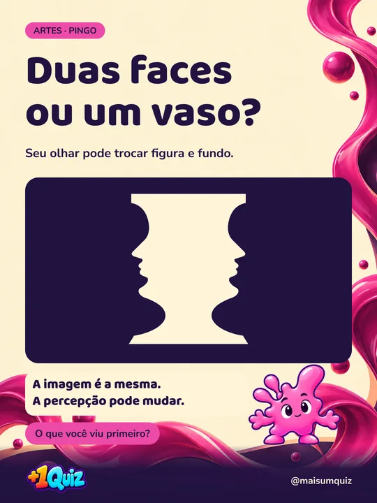 Duas faces ou um vaso?