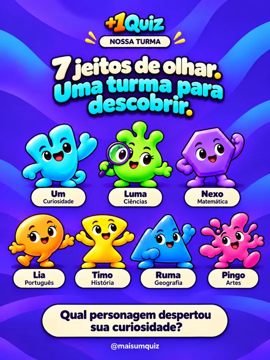 7 jeitos de olhar. Uma turma para descobrir