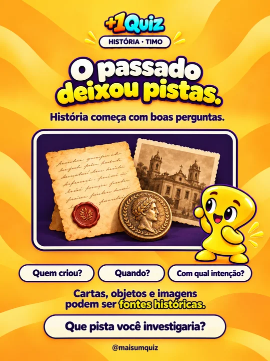 O passado deixou pistas