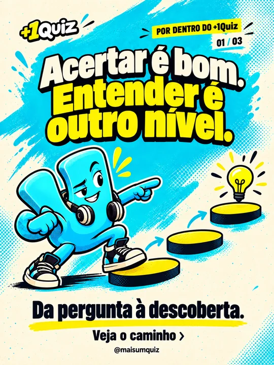 Acertar é bom. Entender é outro nível