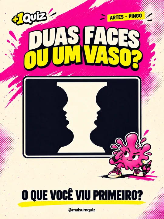 Duas faces ou um vaso?