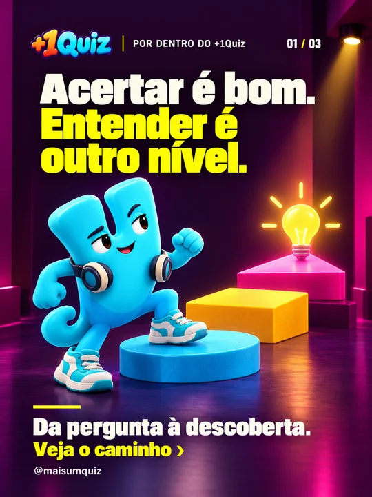 Acertar é bom. Entender é outro nível