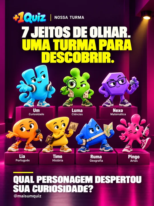7 jeitos de olhar. Uma turma para descobrir