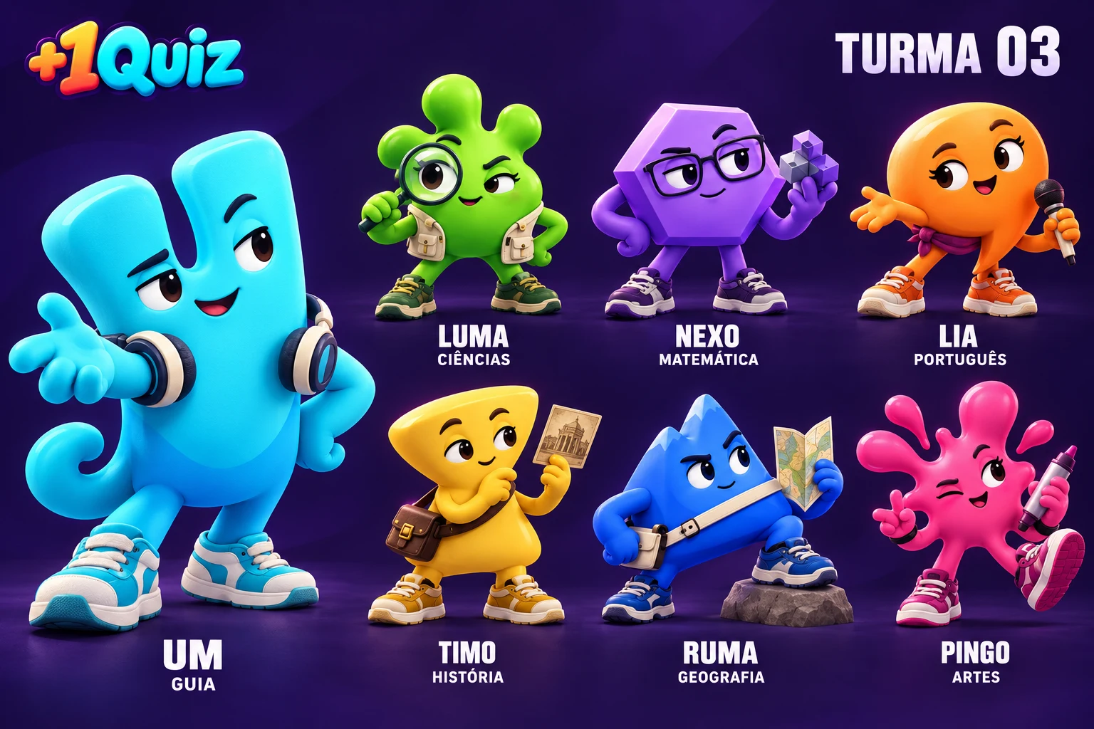 Turma 03 · Volume pop