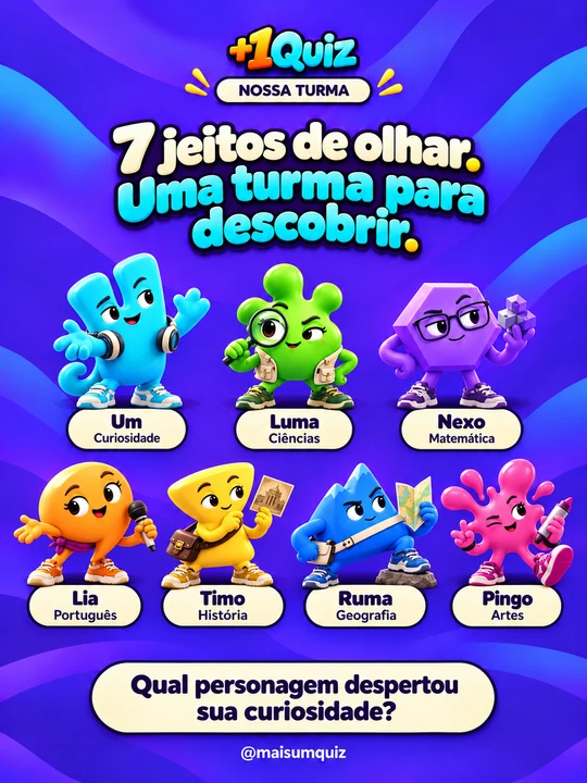 7 jeitos de olhar. Uma turma para descobrir