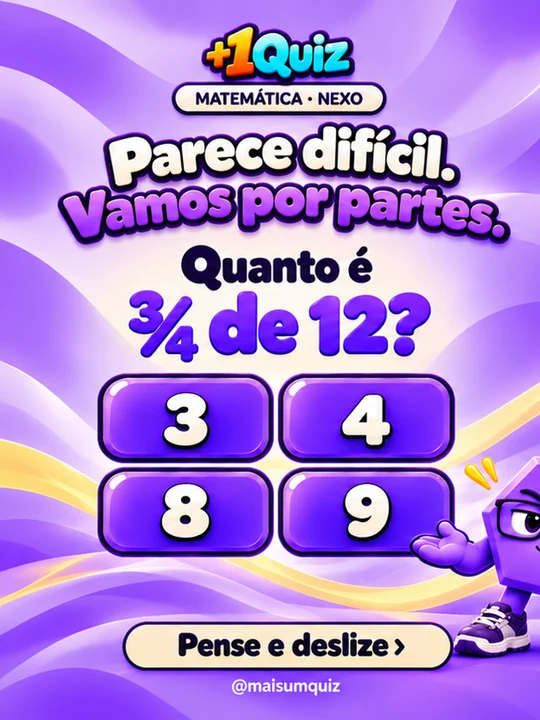 Parece difícil. Vamos por partes
