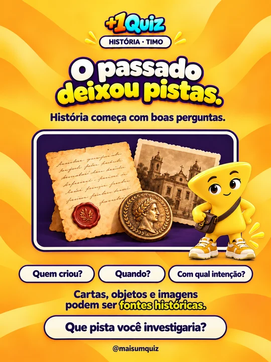O passado deixou pistas